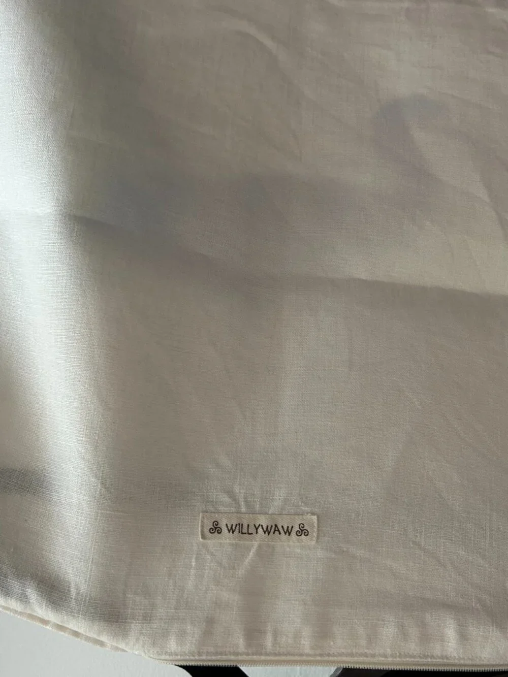 Willywaw Printed Bird Linen Pillow Case